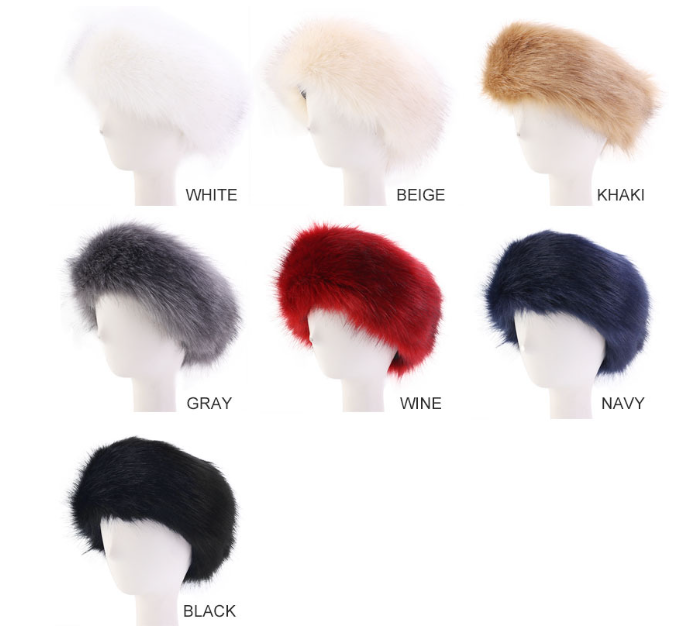 Warm Plush Ear Protectors Headband